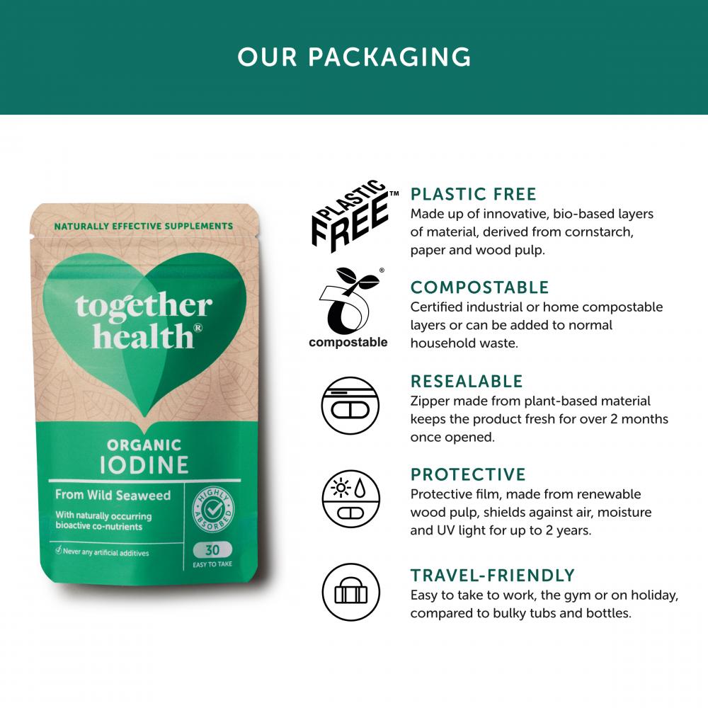 Together Health Organic Iodine From Wild Seaweed 30's