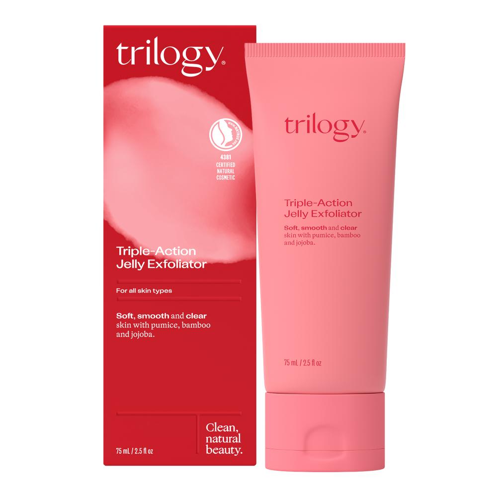 Trilogy Triple-Action Jelly Exfoliator 75ml