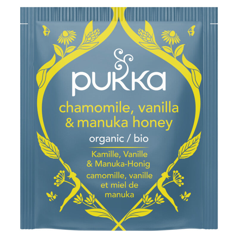 Pukka Herbs Chamomile, Vanilla & Manuka Honey Tea 20's