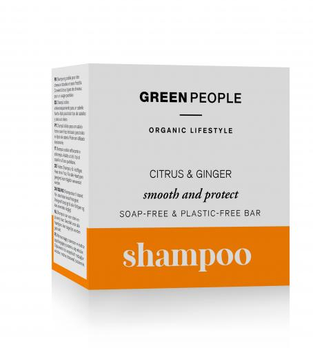 Green People Citrus & Ginger Shampoo Bar 50g