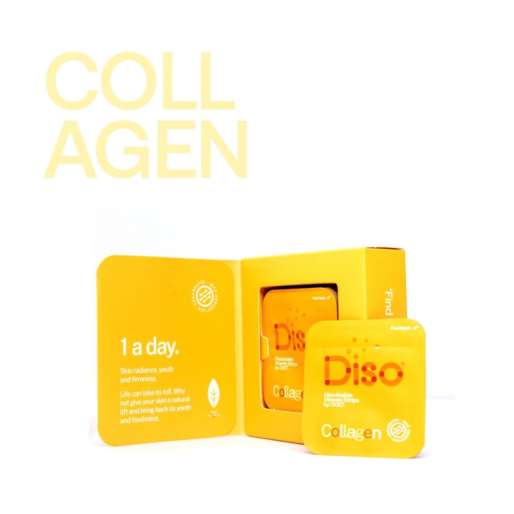 Diso Collagen Dissolvable Vitamin Strips 30's
