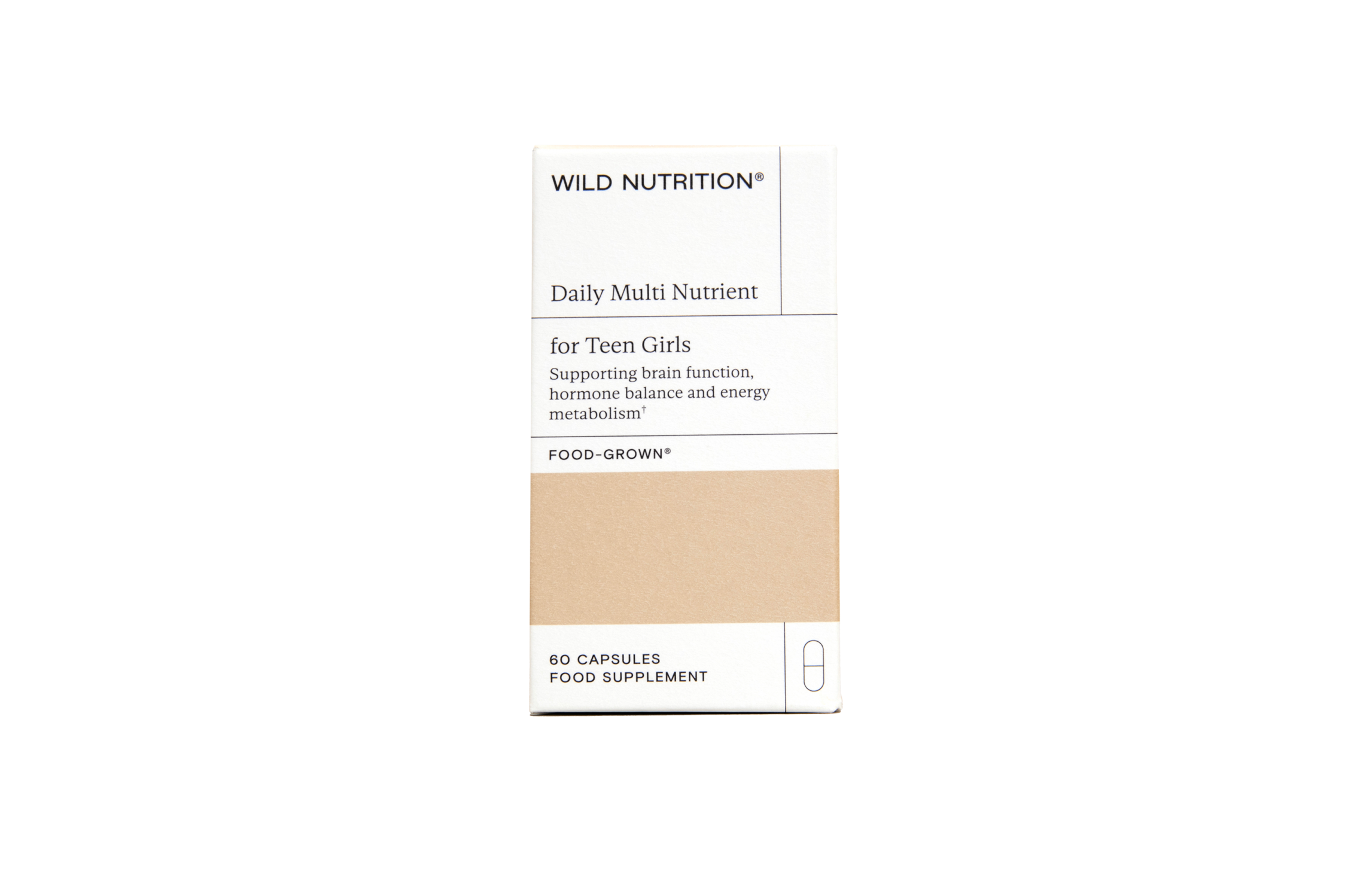 Wild Nutrition Daily Multi Nutrient for Teen Girls 60's