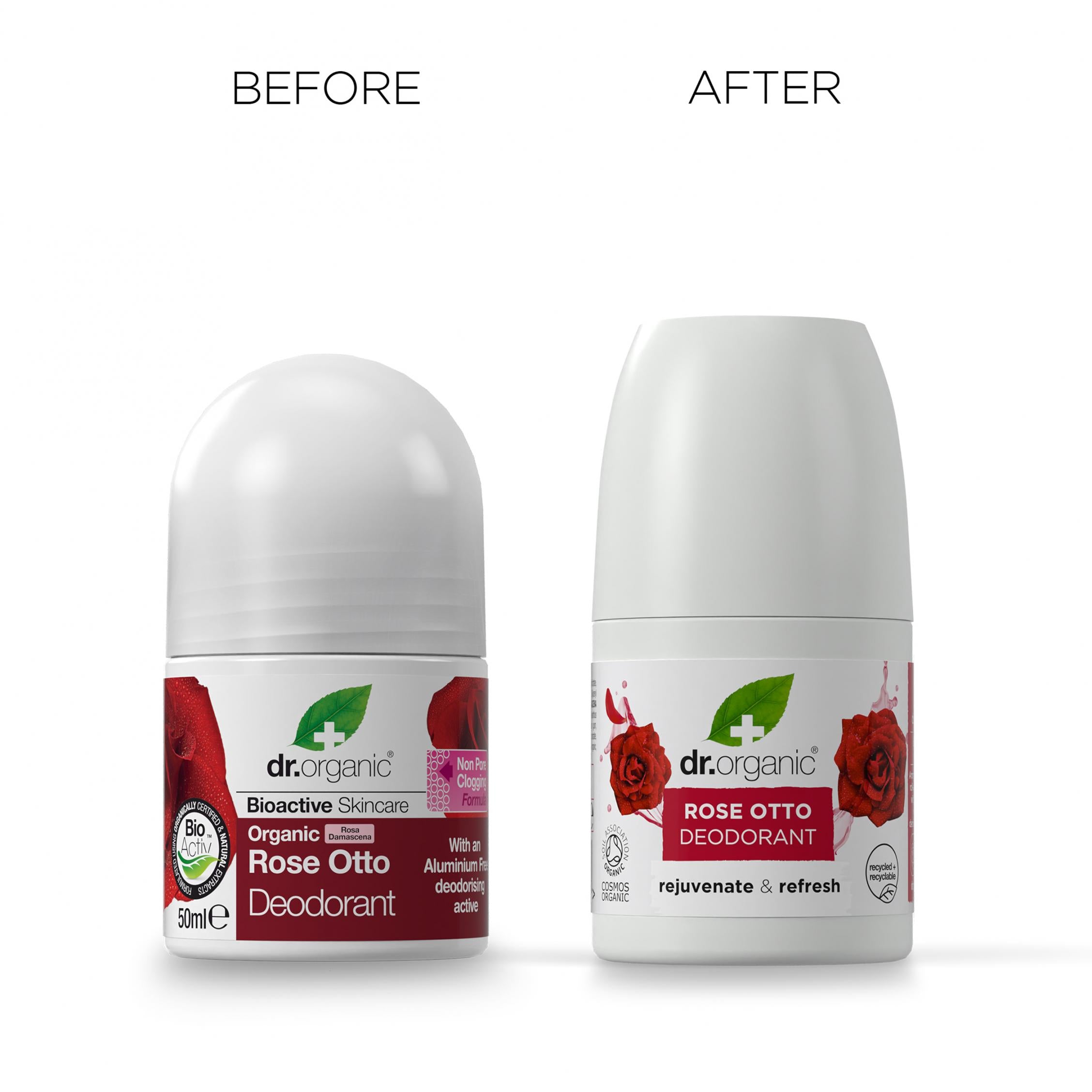 Dr Organic Rose Otto Deodorant 50ml