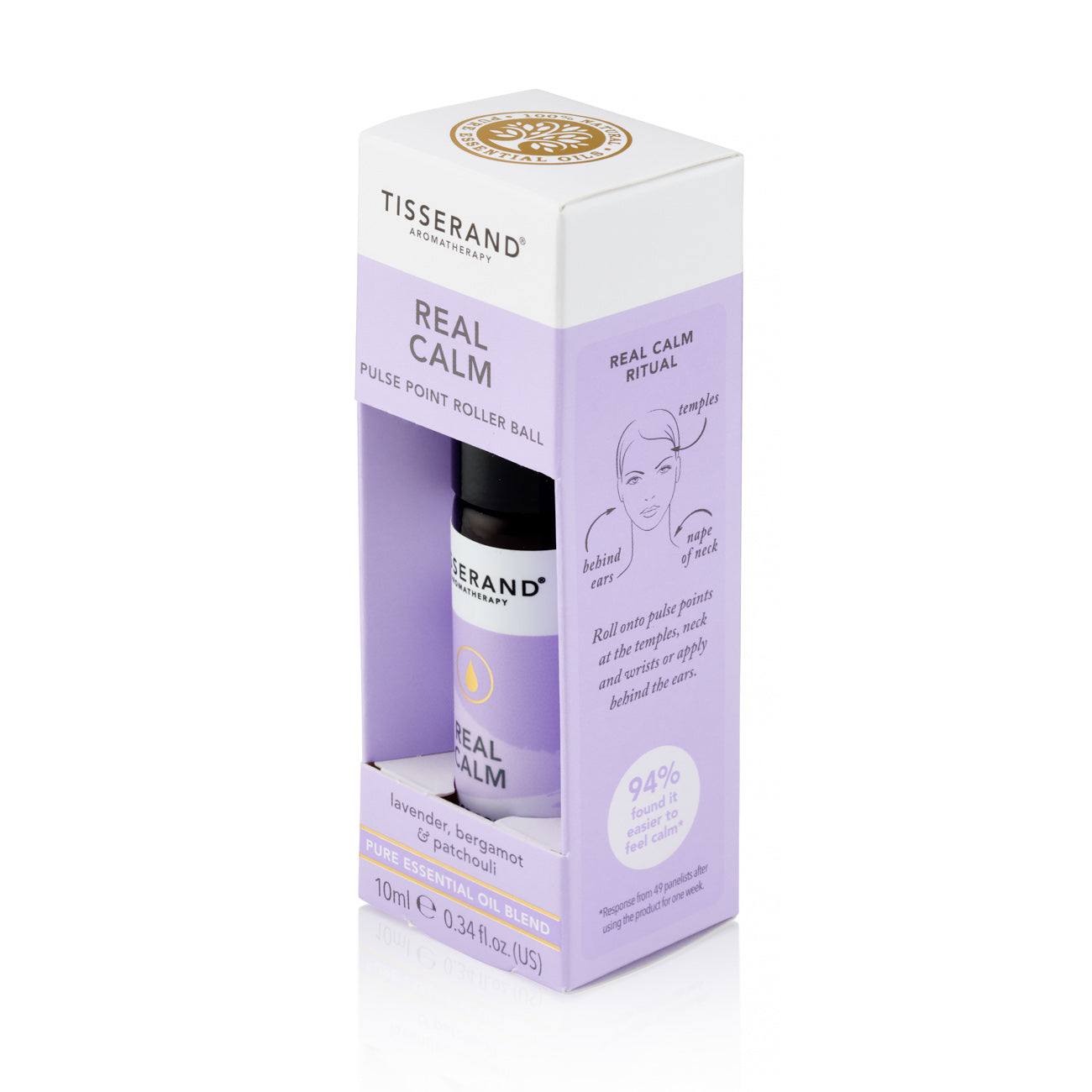 Tisserand Real Calm Pulse Point Roller Ball 10ml