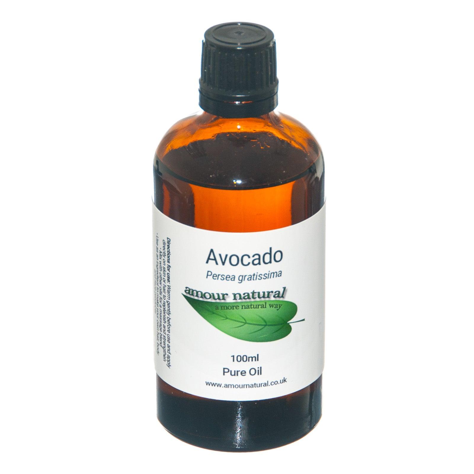 Amour Natural Avocado Oil 100ml - Approved Vitamins