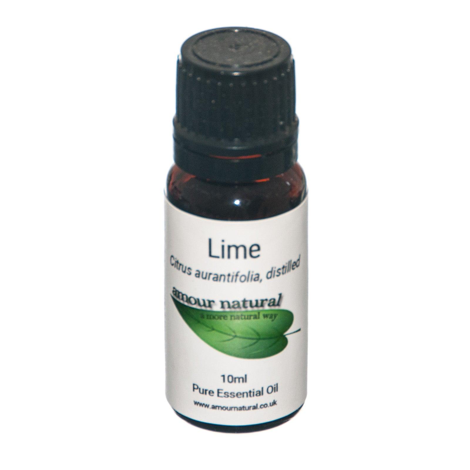 Amour Natural Lime Oil 10ml - Approved Vitamins