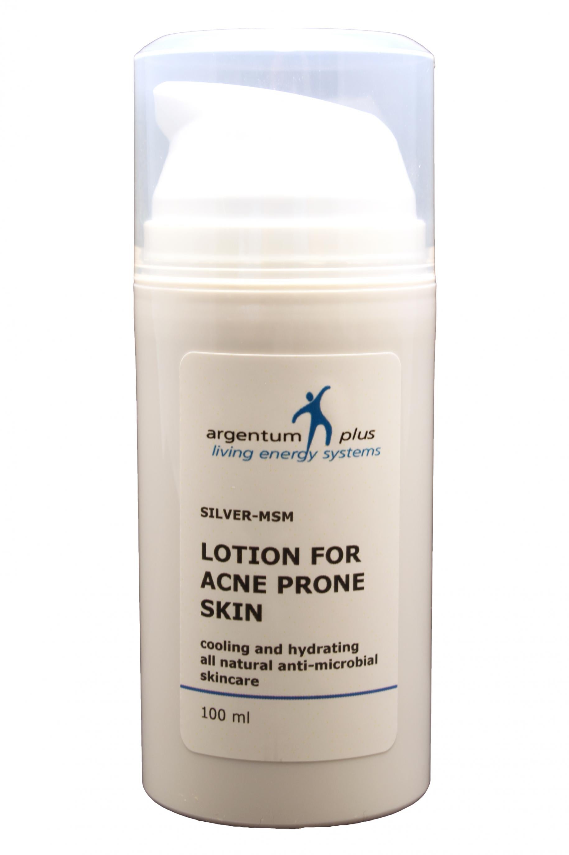 Argentum Plus Silver-MSM Lotion for Acne Prone Skin 100ml