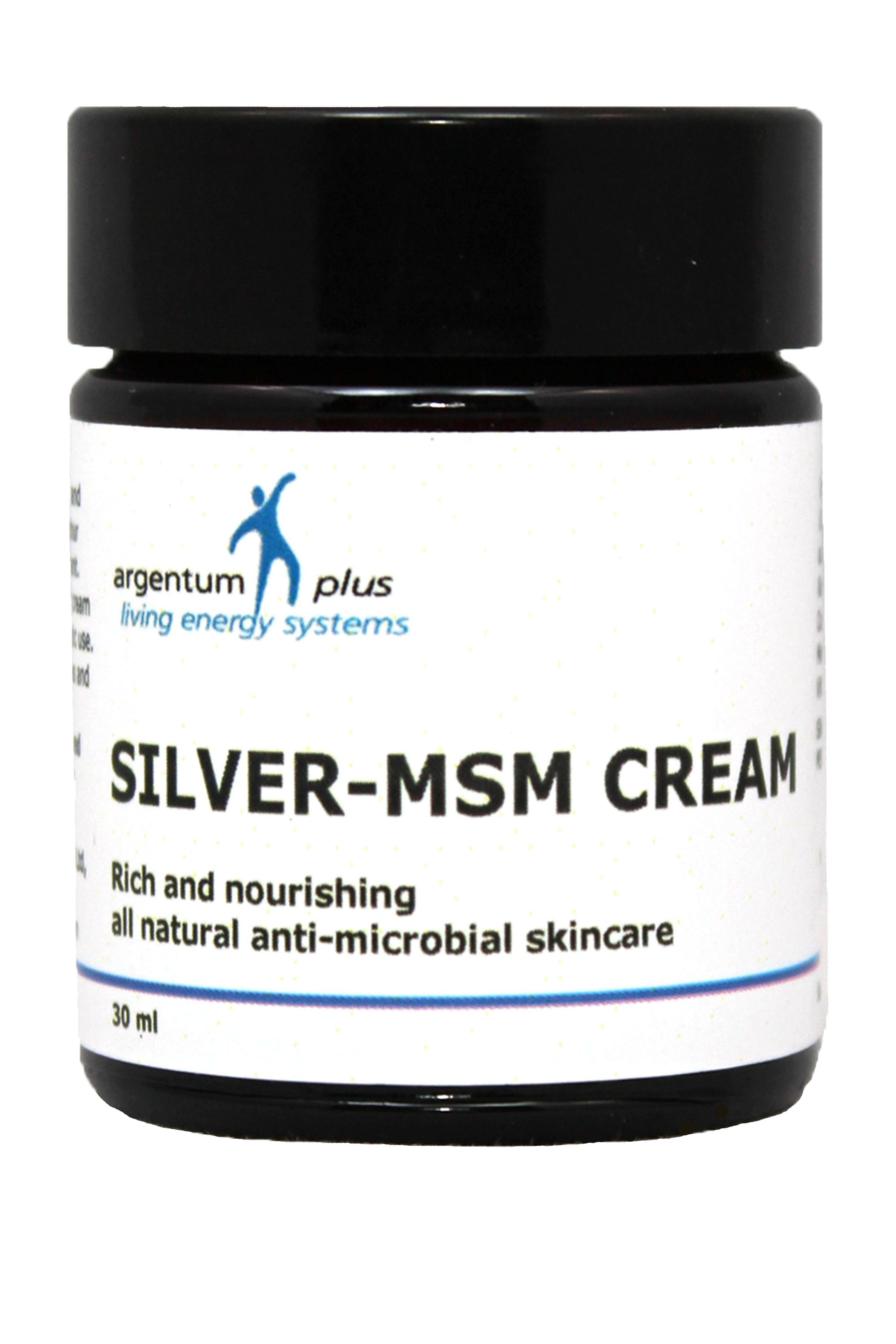 Argentum Plus Silver-MSM Cream 30ml - Approved Vitamins