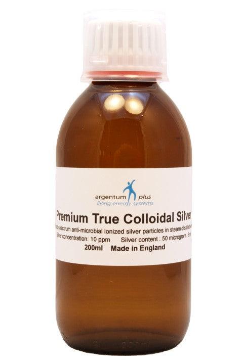 Argentum Plus Colloidal Silver 10ppm 200ml Screw Top - Approved Vitamins