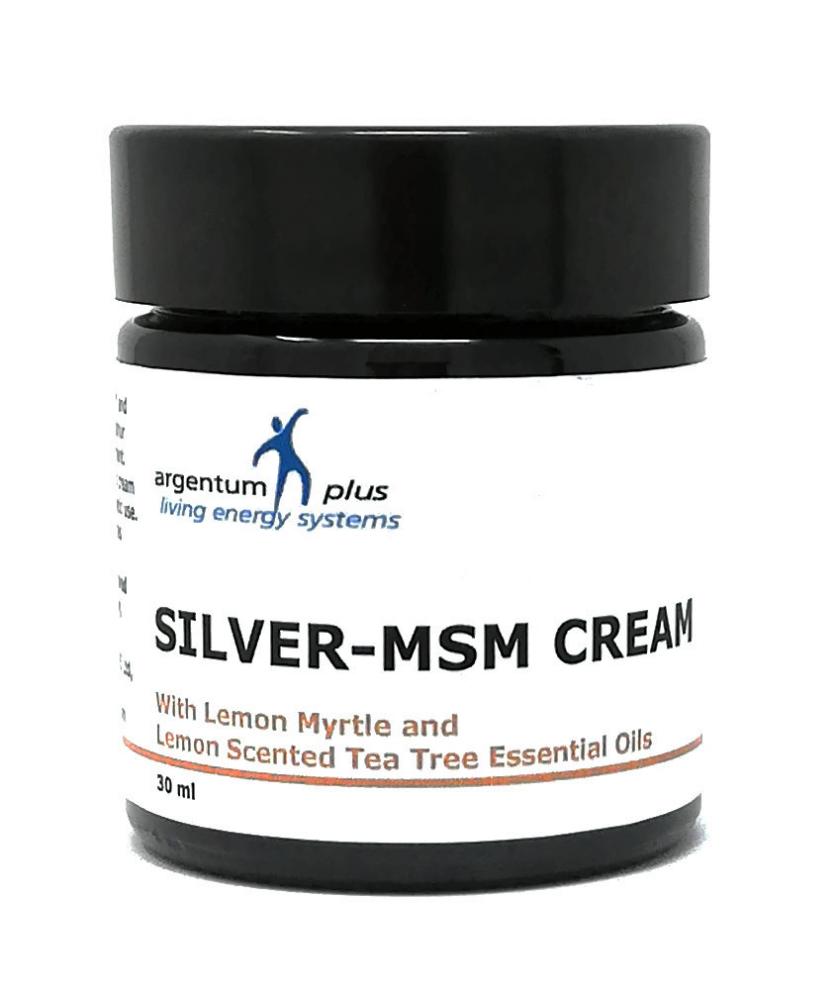 Argentum Plus Silver-MSM Cream with Lemon Myrtle and Lemon Scented Tea Tree