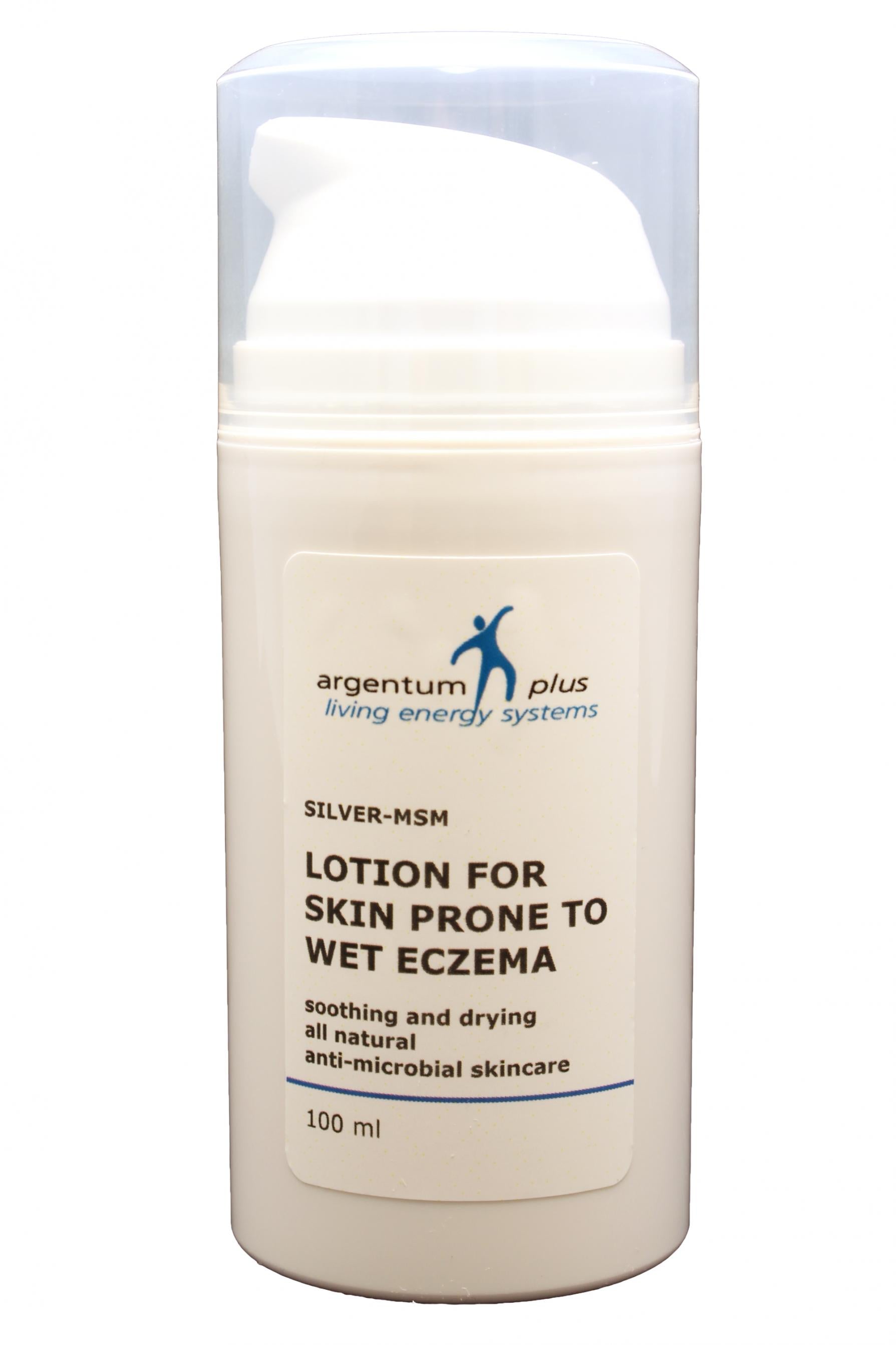 Argentum Plus Silver-MSM Lotion for Skin Prone to WET Eczema 100ml