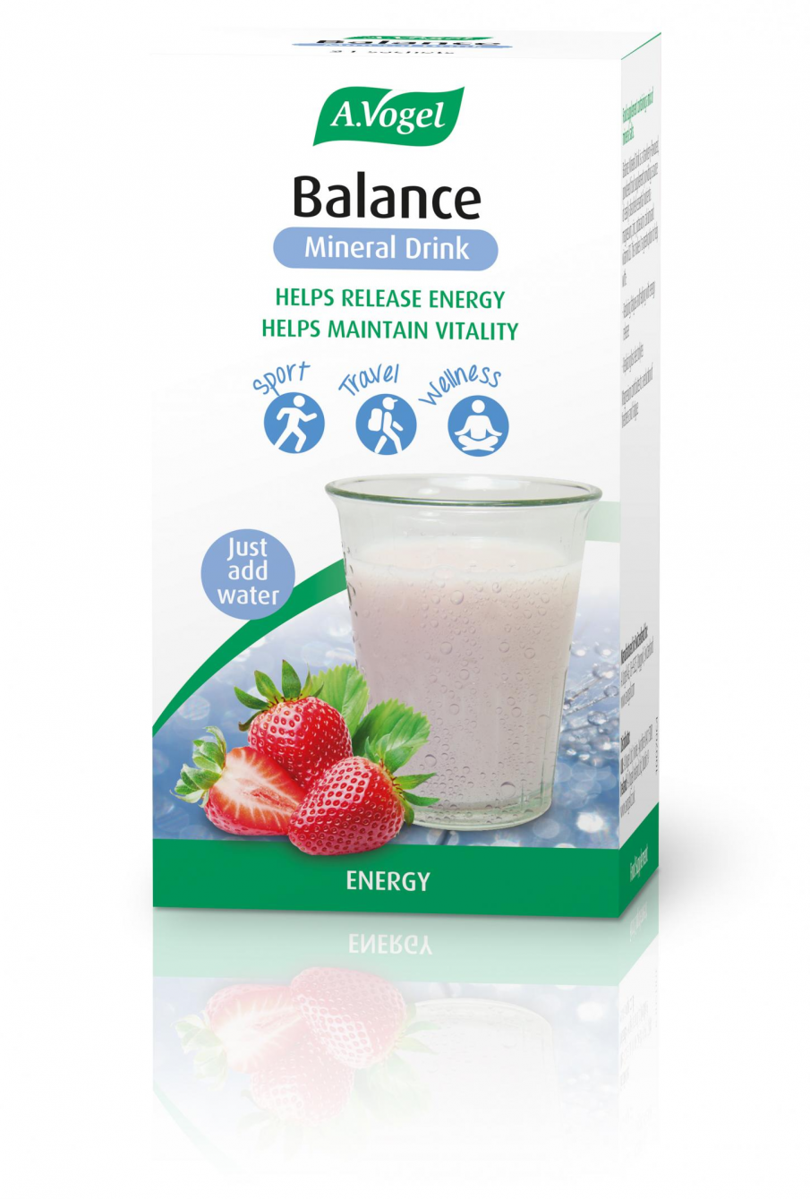 A Vogel (BioForce) Balance Mineral Drink Strawberry Flavour in Sachet 5.5g, Vitamins & Supplements
