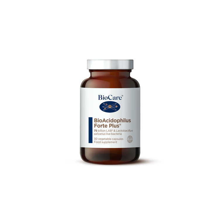 BioCare BioAcidophilus Forte Plus 30's (75 Billion)