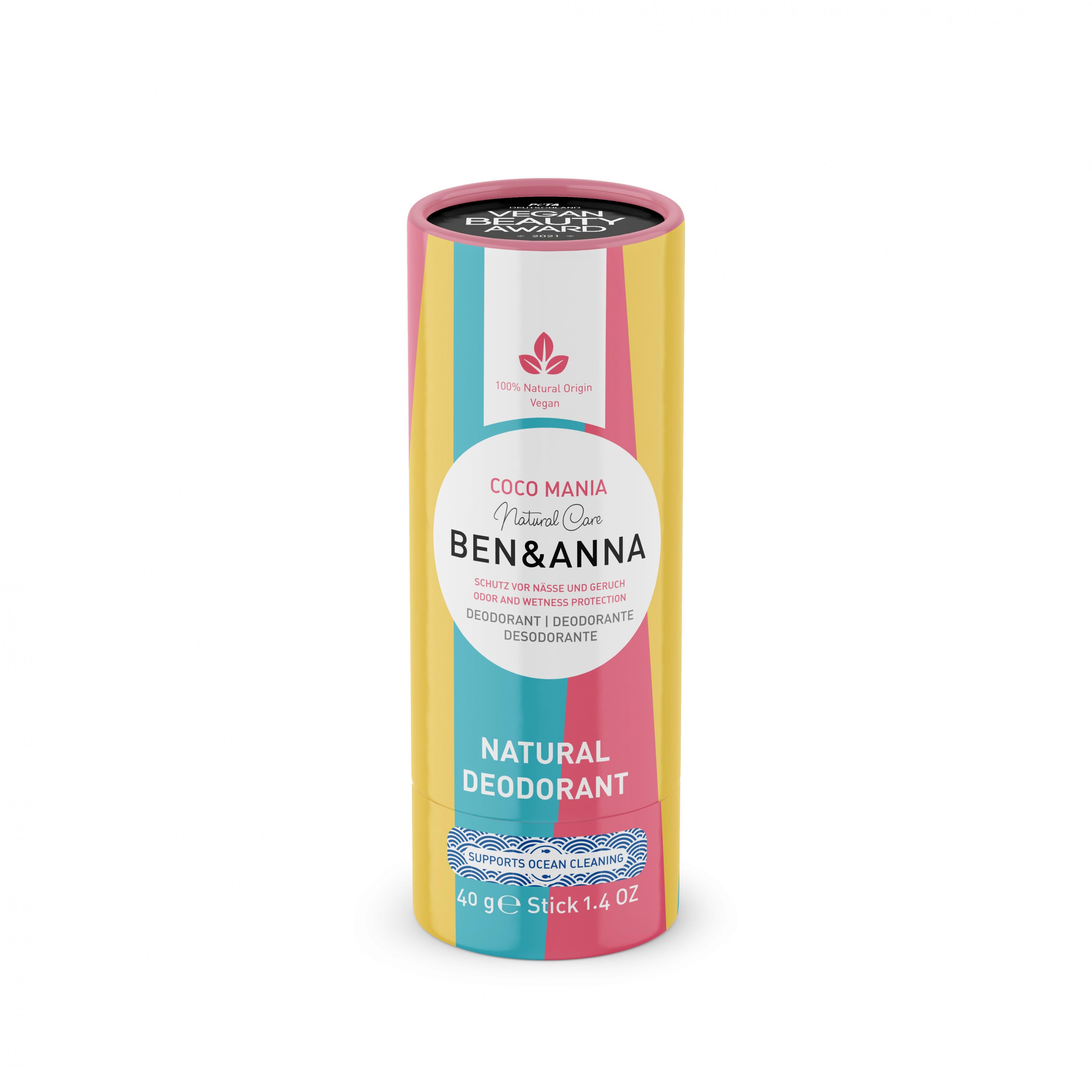 Ben & Anna Natural Deodorant Coco Mania 40g