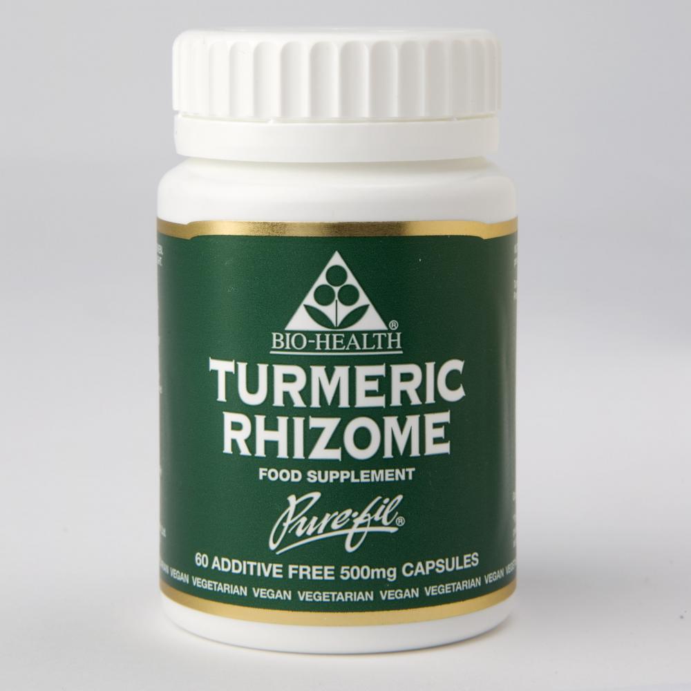 Bio-Health Turmeric Rhizome 60's - Approved Vitamins