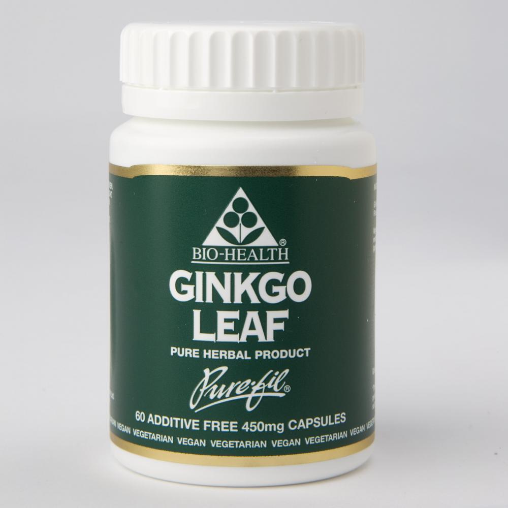 Bio-Health Ginkgo Leaf 60's - Approved Vitamins