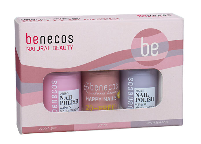 Benecos Pretty In Pastel Nail Gift Set 3x5ml