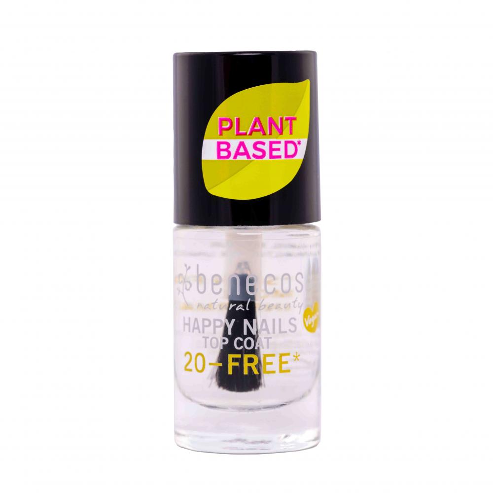 Benecos Nail Polish Top Coat Crystal 5ml