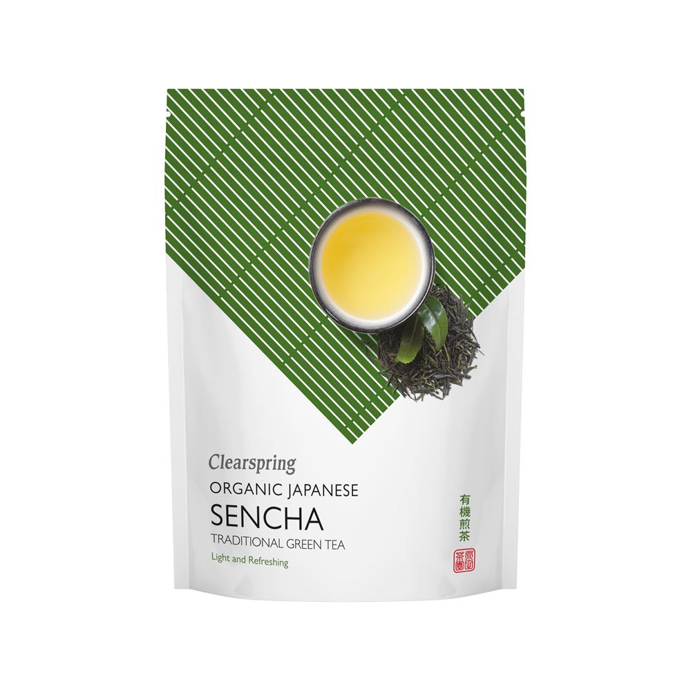Clearspring Organic Japanese Green Tea Sencha Tea (Loose) 90g