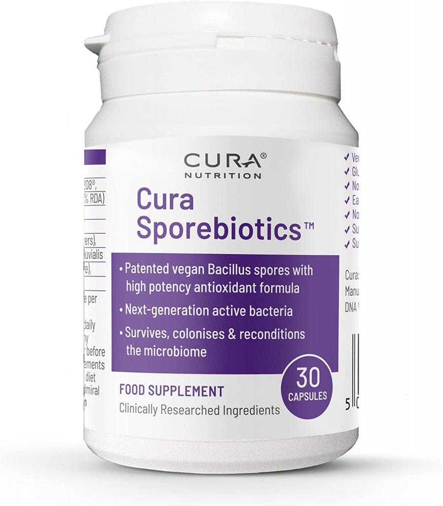 Cura Nutrition Cura Sporebiotics 30's