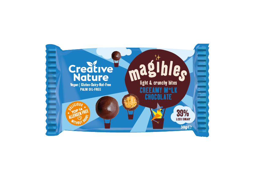 Creative Nature Magibles Creamy M*lk Chocolate 30g SINGLE