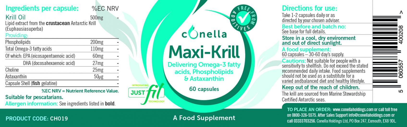 Conella Maxi-Krill 60's