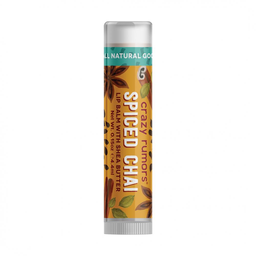 Crazy Rumors Spiced Chai Lip Balm with Shea Butter