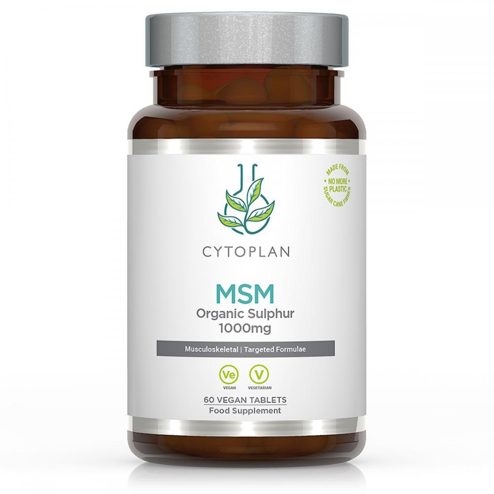 Cytoplan MSM Organic Sulphur 1000mg 60's - Approved Vitamins