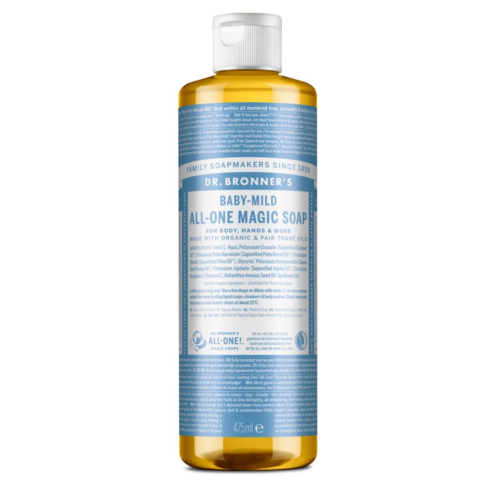 Dr Bronner's Magic Soaps Baby-Mild All-One Magic Soap 475ml