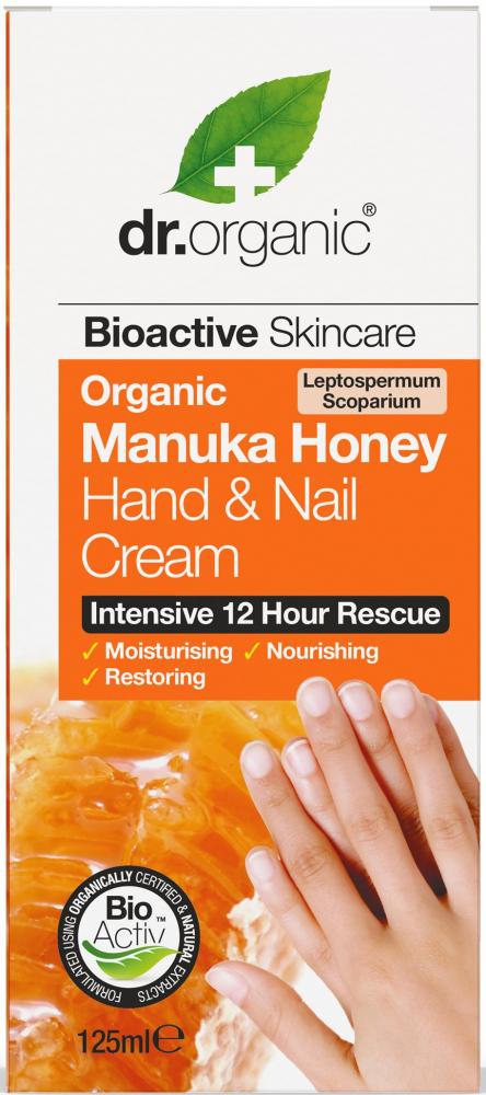 Dr Organic Organic Manuka Honey Hand & Nail Cream 125ml