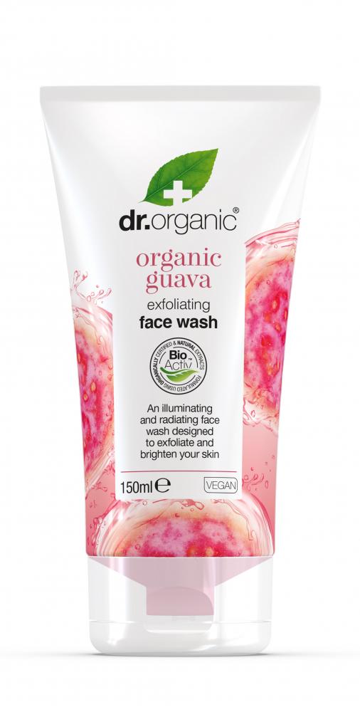 Dr Organic Organic Guava Exfoliating Face Wash 150ml