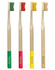 F.E.T.E Bamboo Toothbrushes Stupendously Soft Set of 4