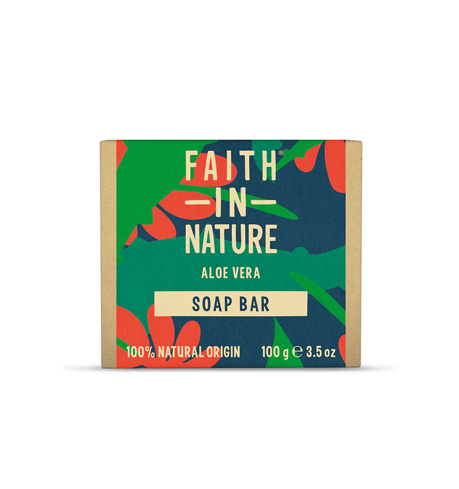 Faith In Nature Aloe Vera Soap Bar 100g