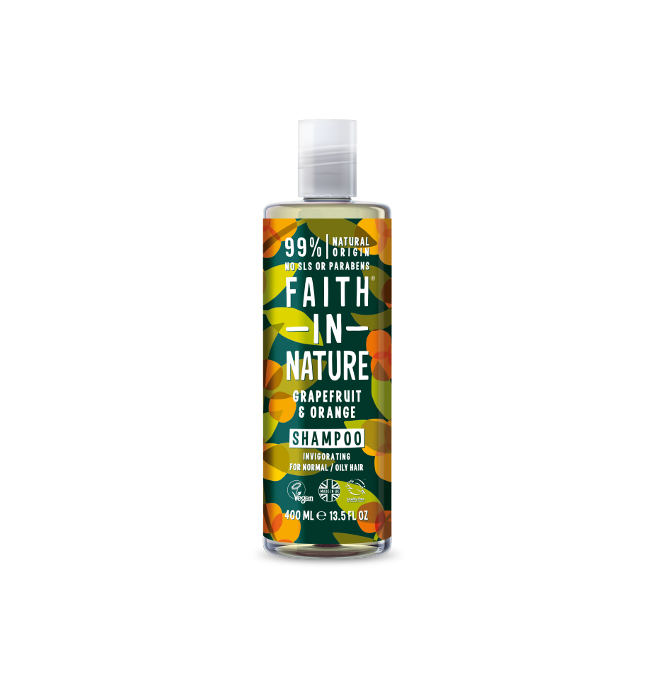 Faith In Nature Grapefruit & Orange Shampoo 400ml