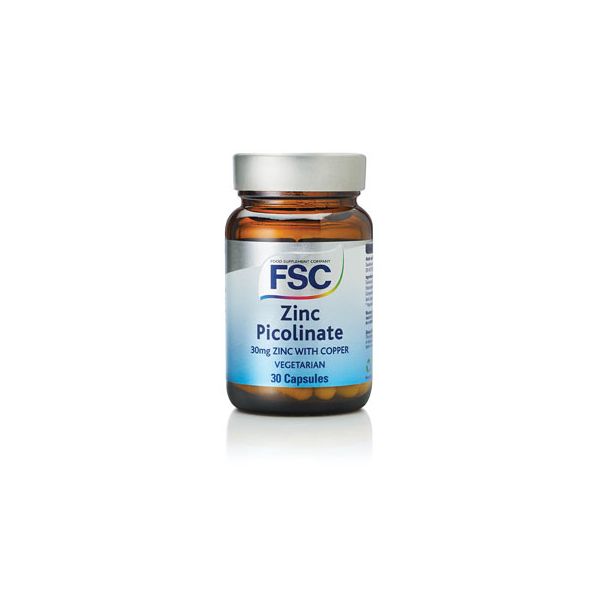 FSC Zinc Picolinate 30mg with Copper 30's