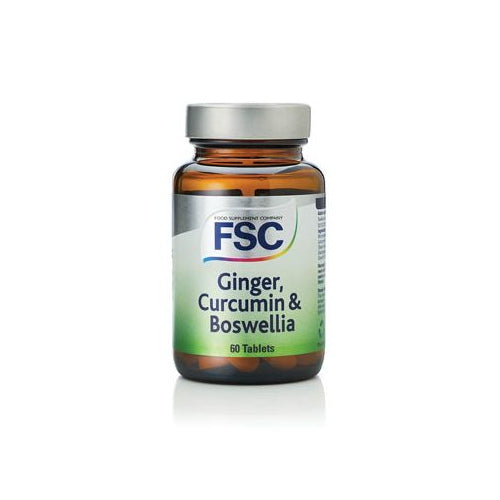 FSC Ginger, Curcumin & Boswellia 60's