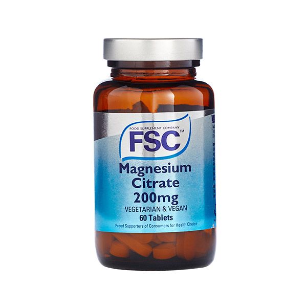 FSC Magnesium Citrate 200mg 60's