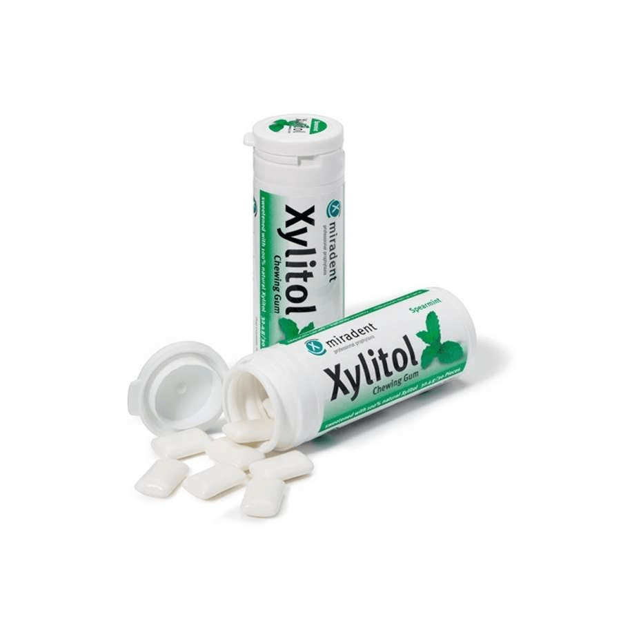Good Health Naturally Miradent Xylitol Gum Spearmint 30's - Approved Vitamins
