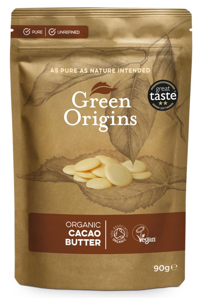 Green Origins Organic Cacao Butter 90g