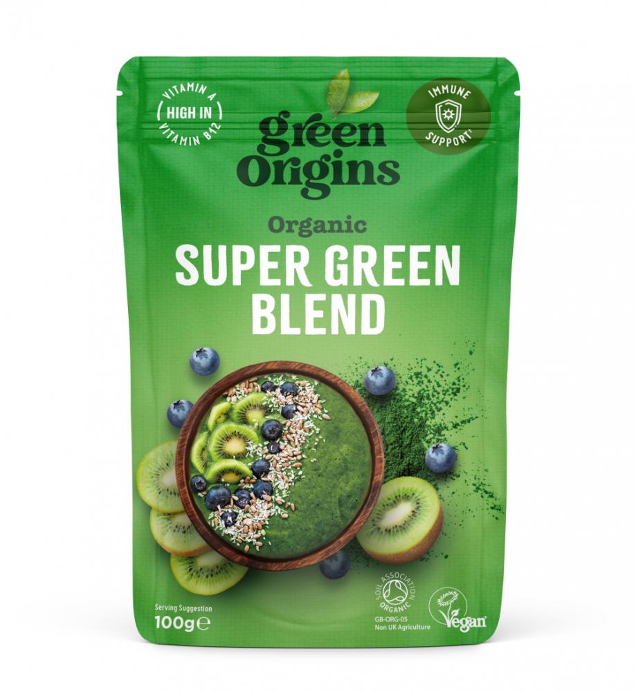 Green Origins Organic Super Green Blend 100g