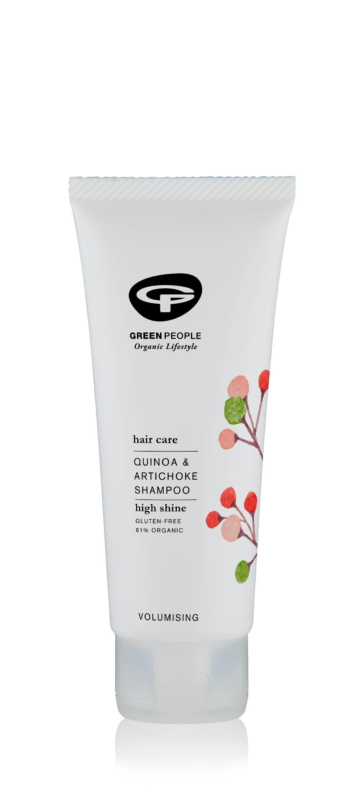 Green People Quinoa and Artichoke Shampoo 100ml - Approved Vitamins