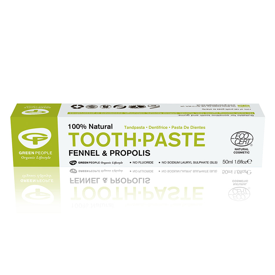 Green People Tooth-Paste Fennel & Propolis 50ml, Toothpaste