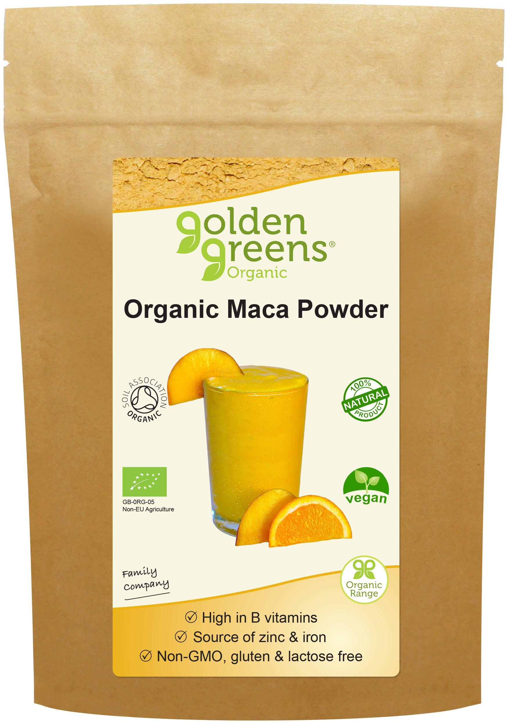 Golden Greens (Greens Organic) Organic Maca Powder 100g - Approved Vitamins