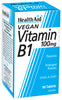 Load image into Gallery viewer, Health Aid Vegan Vitamin B1 100mg 90&#39;s