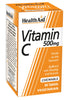 Health Aid Vitamin C 500mg  Chewable Orange Flavour 60's - Approved Vitamins