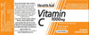 Health Aid Vitamin C 1000mg Chewable Orange Flavour 30's - Approved Vitamins