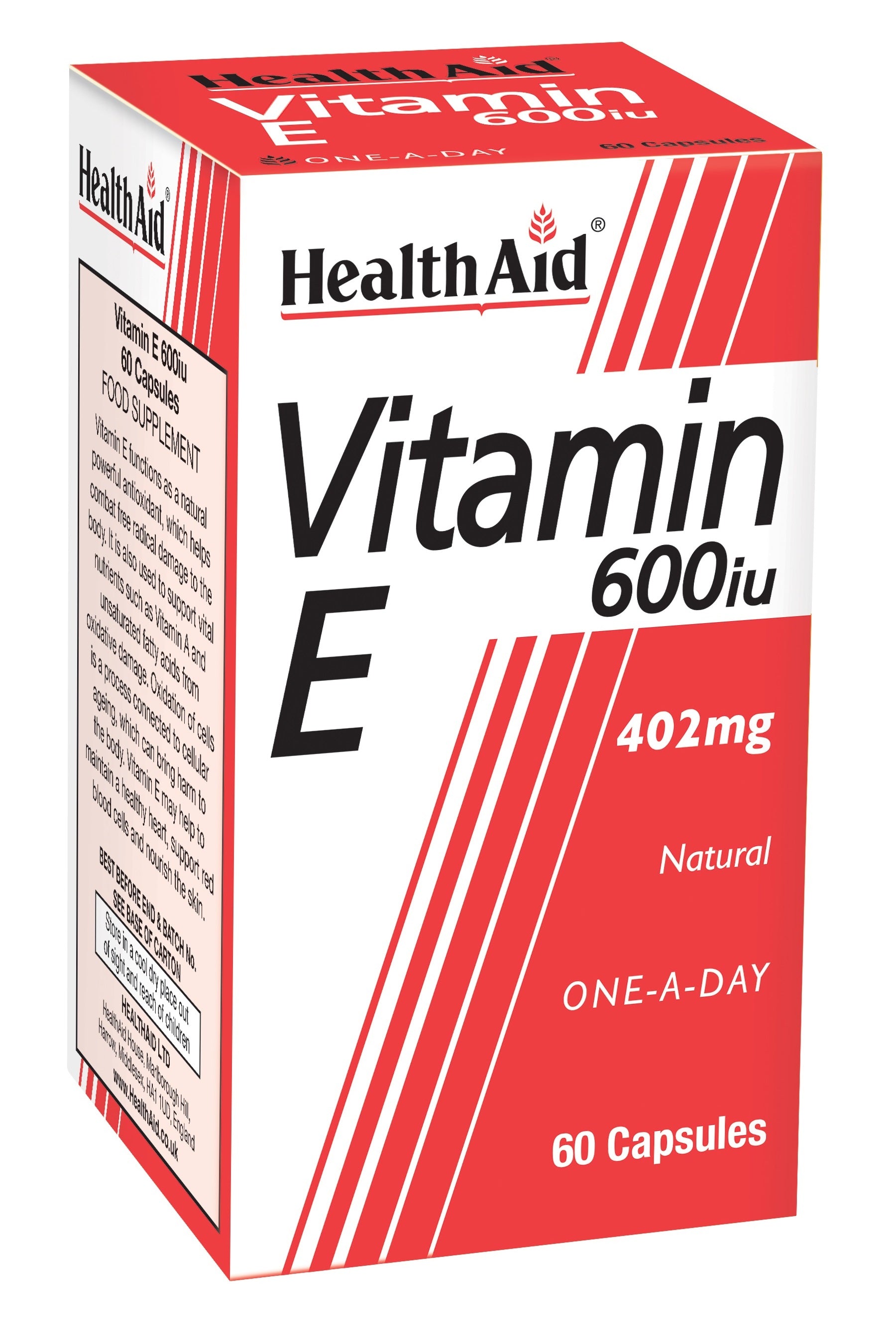 Health Aid Vitamin E 600iu