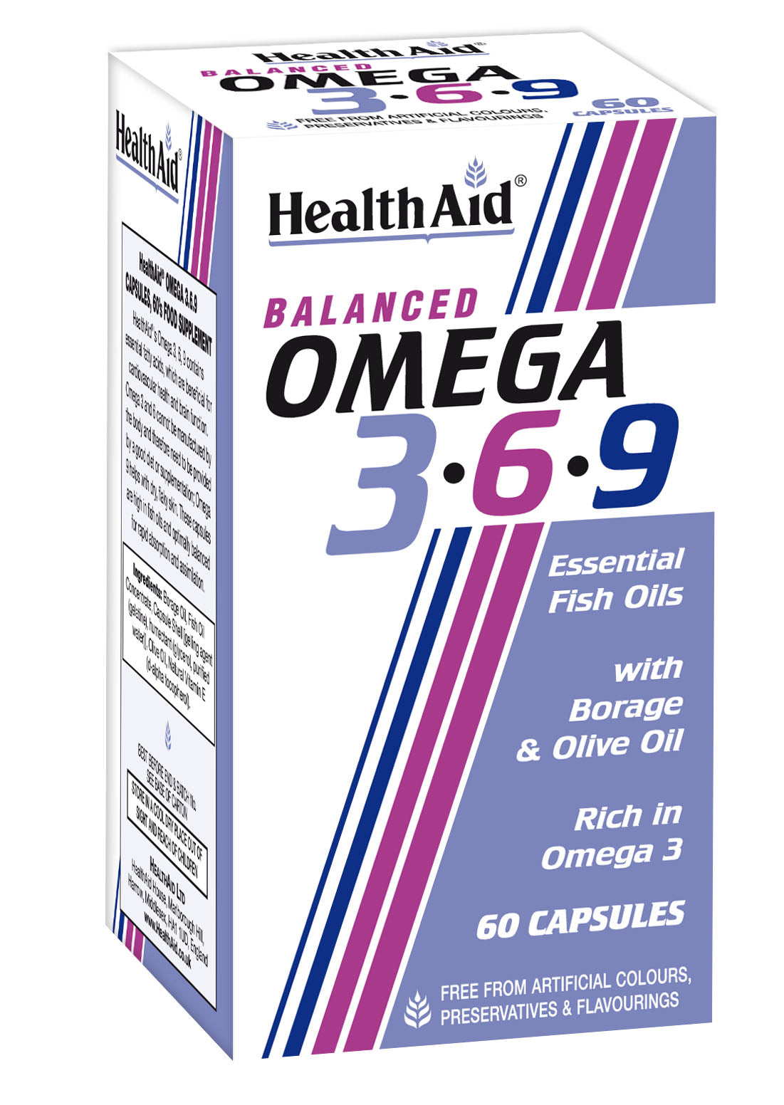 Health Aid Balanced Omega 3.6.9 60's