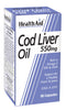 Health Aid Cod Liver Oil 550mg 90's - Approved Vitamins
