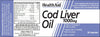 Health Aid Cod Liver Oil 1000mg  30's - Approved Vitamins